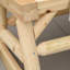 Chaise berçante en bois pour 2 personnes-115742563