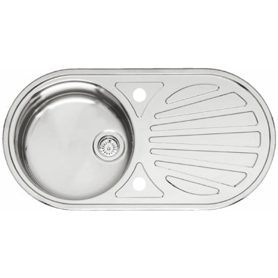 85.5cm x 44.5cm Single Bowl Kitchen Sink