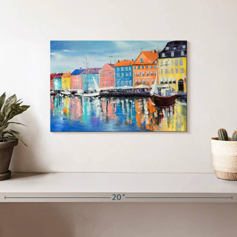 Ravi Cafes By Copenhagen Canal, H 8 po x l 12 po
