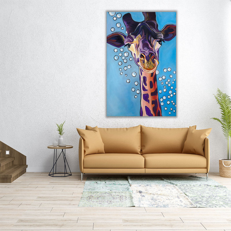 Grand cœur - reproduction d'art sur toile, H 18 po x l 12 po