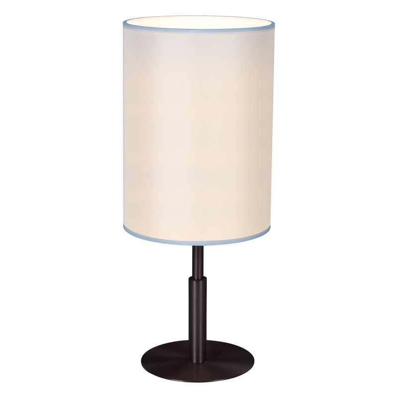 Lampe de table en bronze améthyste, H 24,45 po x l 9,84 po x P 9,84 po