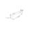 Modern Simple V-shaped Bench Solid Wood Bench-101088194
