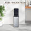 Poubelle de cuisine 2,6 gallons, poubelle en acier inoxydable