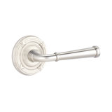 Merrimack Round Passage (Hall & Closet) Door Lever with Round Rosette
