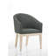 Ensemble de 2 fauteuils demi-tonneau l 23 po Orsola