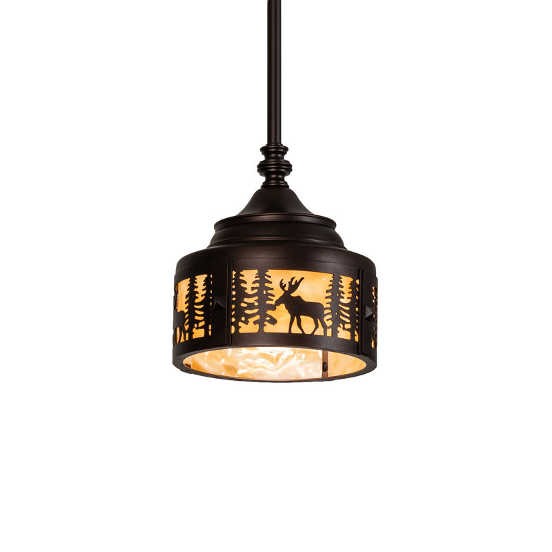 Rustic Lodge 1 - Light Single Pendant