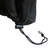 Firewood Log Rack Cover with PVC Backing - 5' - Black-1459003734