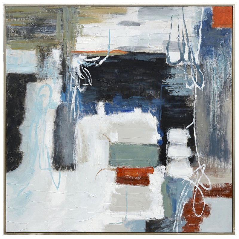 Midnights Framed Art - Gray