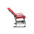 Camping Directors Folding Chair - Heavy Duty Portable With Side Table For Beach Red Patio Garden-1106816008
