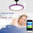 42-inch Smart Retractable Ceiling Fan Light Breathtaking lighting effects, full-color RGB dimming strip with memory function, Bluetooth speaker, and convenient control via app or remote. Features a 6-speed reversible fan for quiet, tech-powered cooling-1994054035
