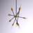 Andreaz 10 - Light Unique / Statement Modern Adjustable Black Dimmable Linear Chandelier