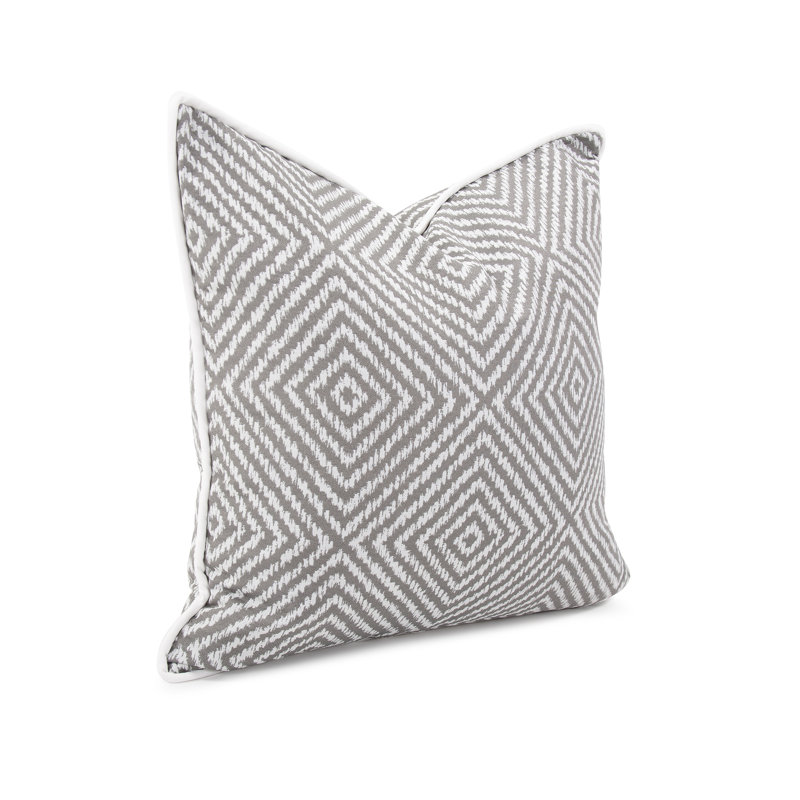 Throw Pillow, Helm Pewter, 24" x 24"