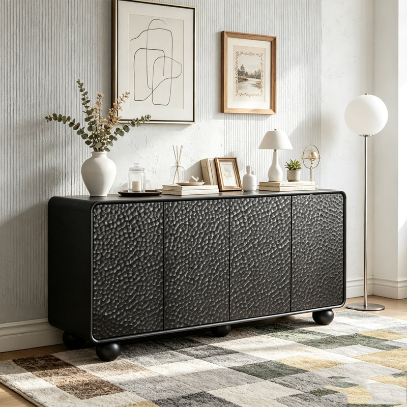 59'' Sideboard Buffet Cabinet with Storage