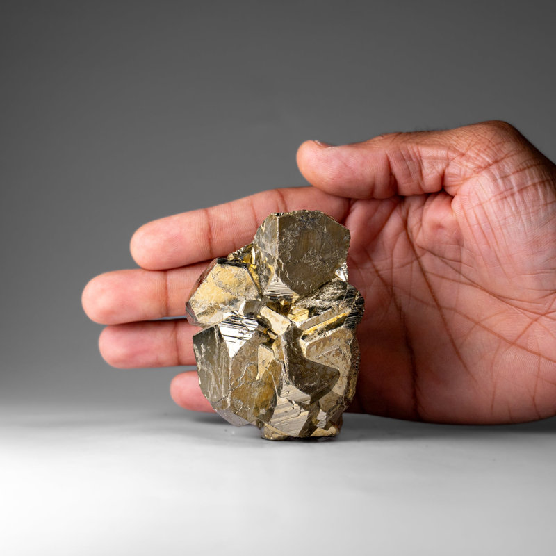 Pyrite Cluster from Huanuco Province, Peru (384.6 grams)