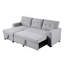 Canapé modulaire rembourré avec méridienne-1190688682