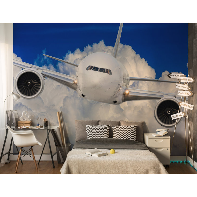 6 Piece 3.05m x 2.4m Matte Wall Mural