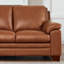 Causeuse en cuir véritable Hukill Hubble-683820304