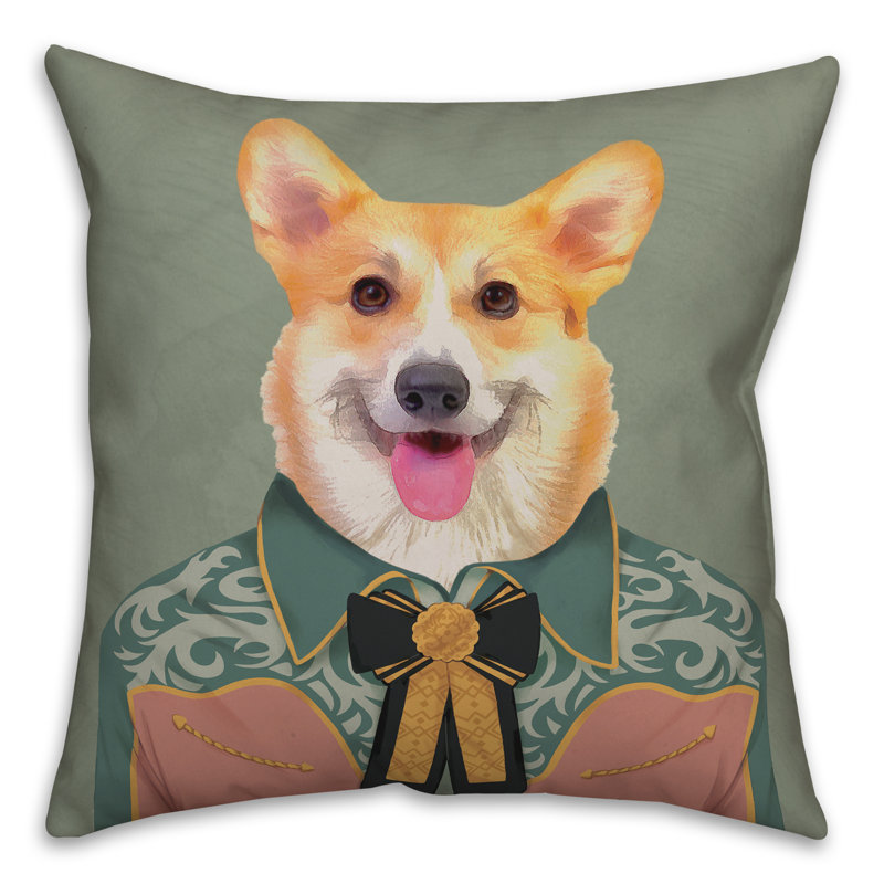 Throw Pillow, 18"H x 18" W