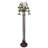 63" High Stained Glass Pond Lily 12 Light Floor Lamp-53278631