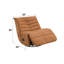 Talmon Synthenic Leather Glider Recliner With Swivel