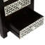 Table de chevet 3 tiroirs en bois