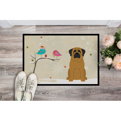 Akintunde Christmas Outdoor Doormat