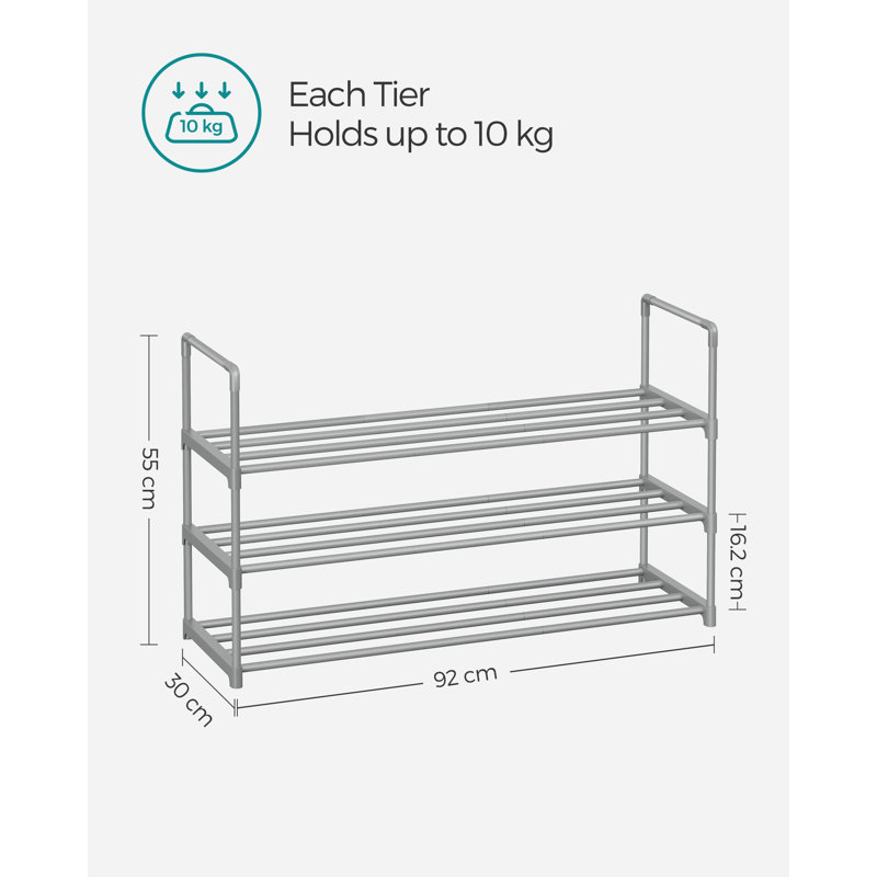15 Pair Shoe Rack