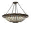 Fleur-de-Lite 4 - Light Semi Flush Mount