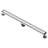 FINE FIXTURES Stainless Steel 36 inch Linear Shower Drain with Hair Trap and Tile Insert & Grate 2-in-1 Design-126533288
