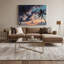 Toile hawaïenne, ciel mauve, art mural-1107307886