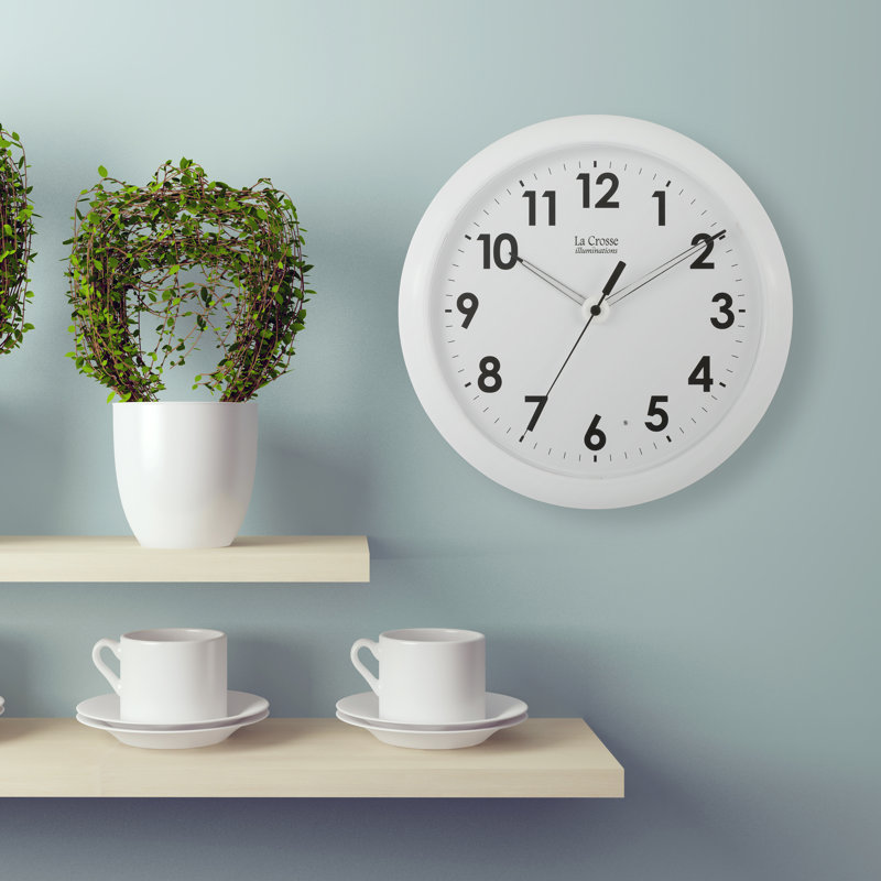 Weesner Wall Clock, White