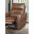 Contemporary Style Caramel Brown Finish Power Recliner Flare Welt Trim Arms Single Power Primary Living Room-32730805