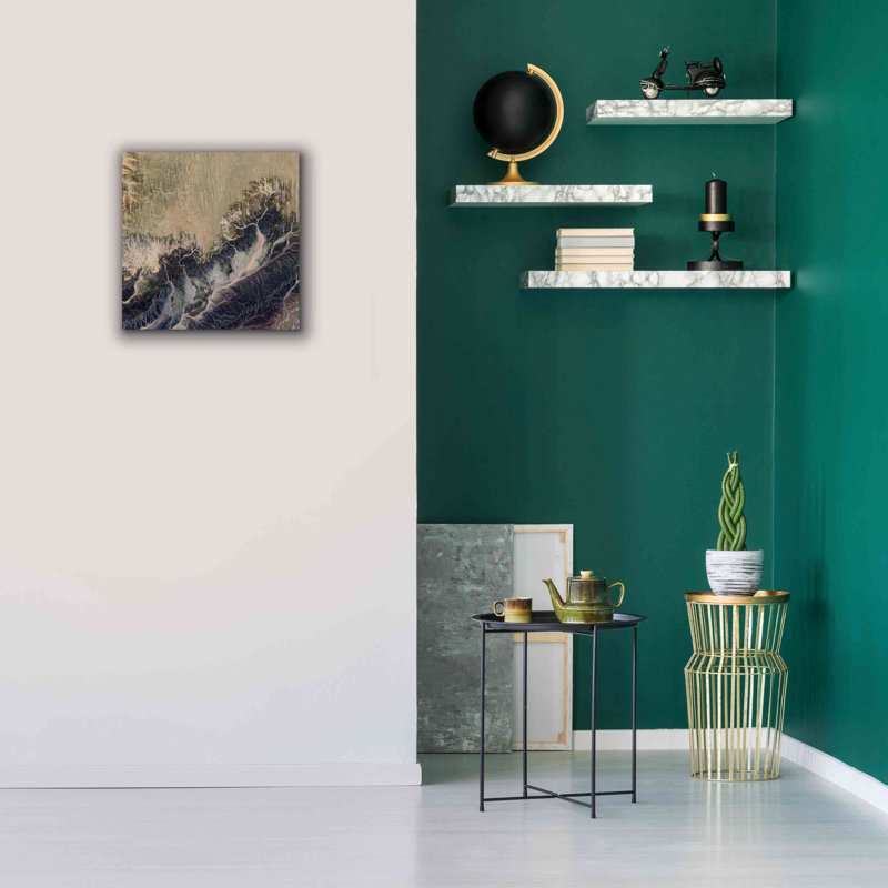 «Earth as Art: Irritated», art mural sur toile, H 18 po x l 18 po x P 0,75 po