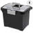 Portable Lockable File Plastic Box Set