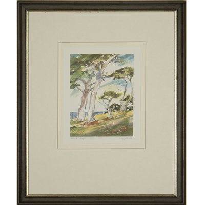 Seaside Slope Print by Daughdrill