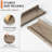 Floating Picture Ledge Shelves Set Of 4, Wall Mounted Display Shelf With Protective Lip For Photos, Books, Toys, And Decor, Durable Wood Construction, Easy Installation, Versatile For Any Room-62877654