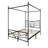 Zelai Metal Canopy Bed-761839250-761839253