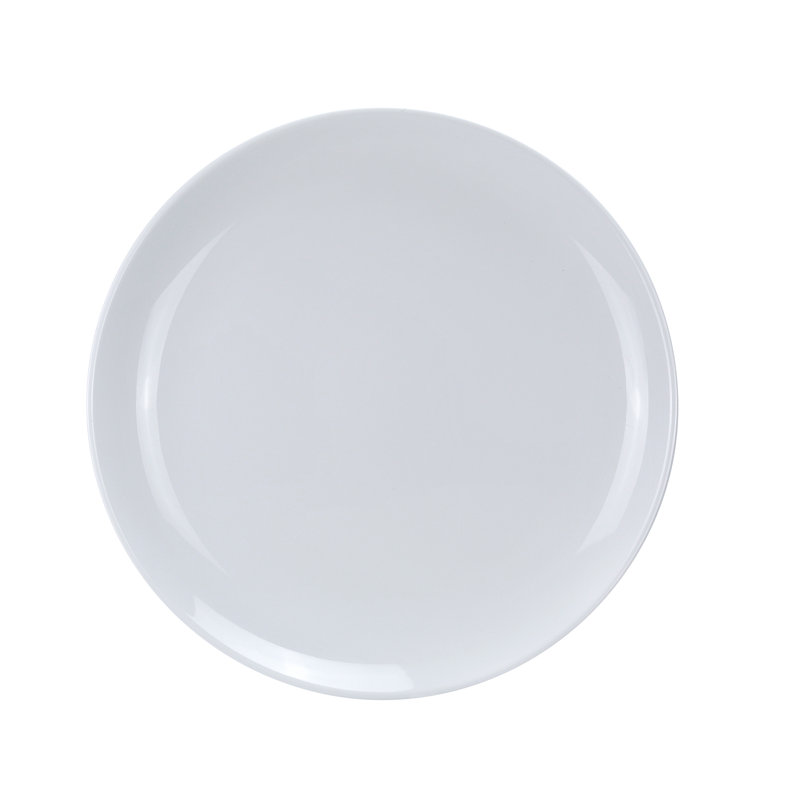 Plateau en mélamine à motif coupé, L 16 po x l 16 po x H 1,75 po
