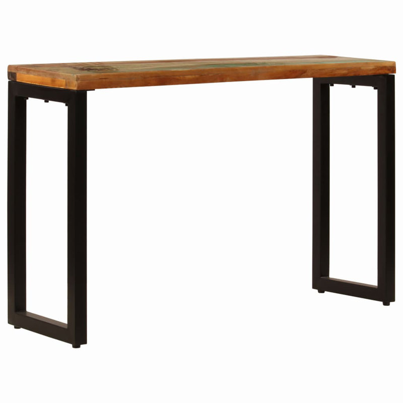 Baker Solid Wood Top Console Table, 76cm H x 110cm W x 35cm D, Dark Brown