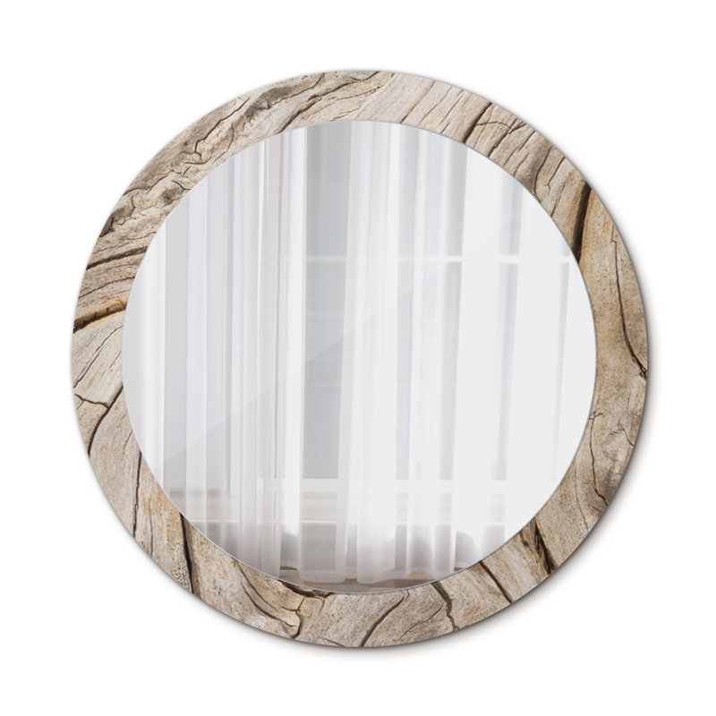 Huldar Glass Flat Wall Mirror