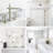 4" x 12" Marble Mosaic Sheet Wall Floor Use Tile