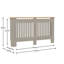 Nadra Large Radiator Cover