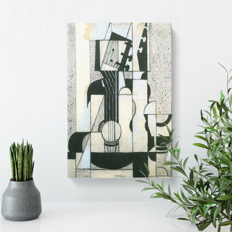 Guitar Vol.2 by Juan Gris - Wrapped Canvas, 76cm H x 50cm W x 3cm D