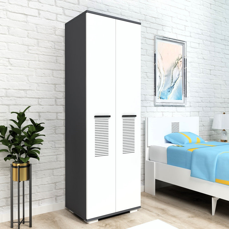 Wardrobe, Blanc / noir