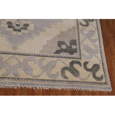 Geometric Oushak Indian Area Rug 8x10