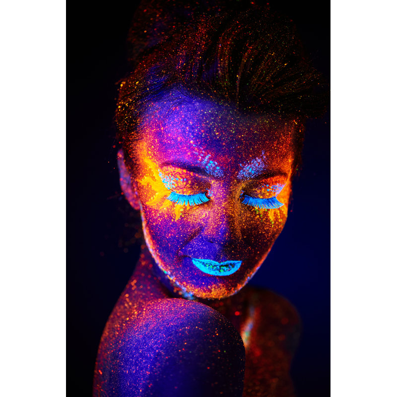 Uv Portrait - Wrapped Canvas Print, 91cm H x 61cm W