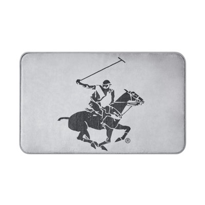 Logo Memory Foam Bath Rug 20" x 32"