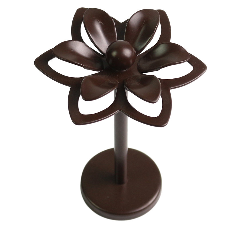 Retenue de rideau à médaillon Dietwulf Crocus, Bronze