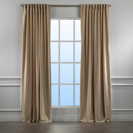 Extra Long & Extra Wide Decorative Curtain Single Panel