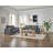 COTEL Coffee Table For Living Room, Modern 2-tier Tea Table With Storage Shelf, Rectangular Center Coffee Table For Home Office, Bedroom, Apartment, 47.3 X 22x 19.3 Inches-1018612789